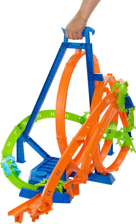 Hot Wheels - Epic Crash Dash - Motorized Booster Track Set - Image 6