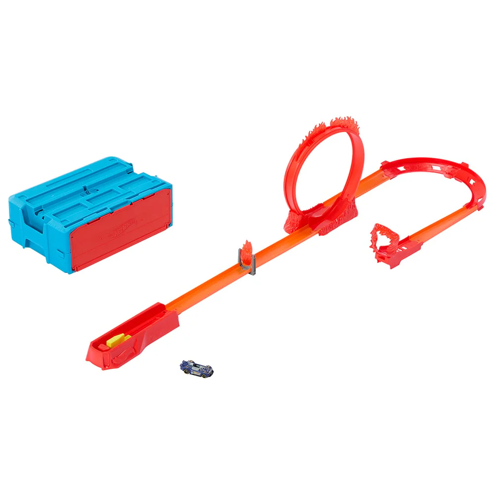 Hot Wheels - Track Builder Flame Stunt Pack - Image 2