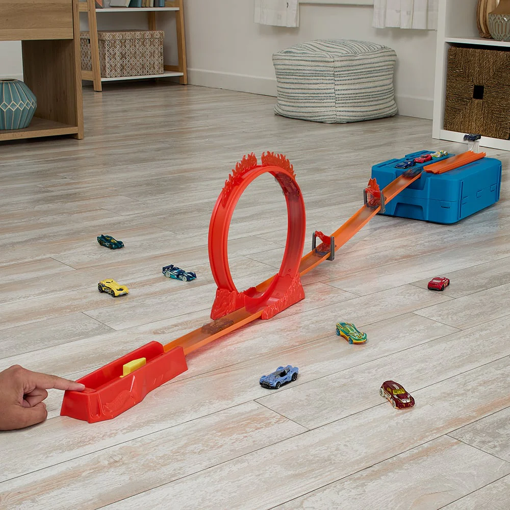 Hot Wheels - Track Builder Flame Stunt Pack - Image 5