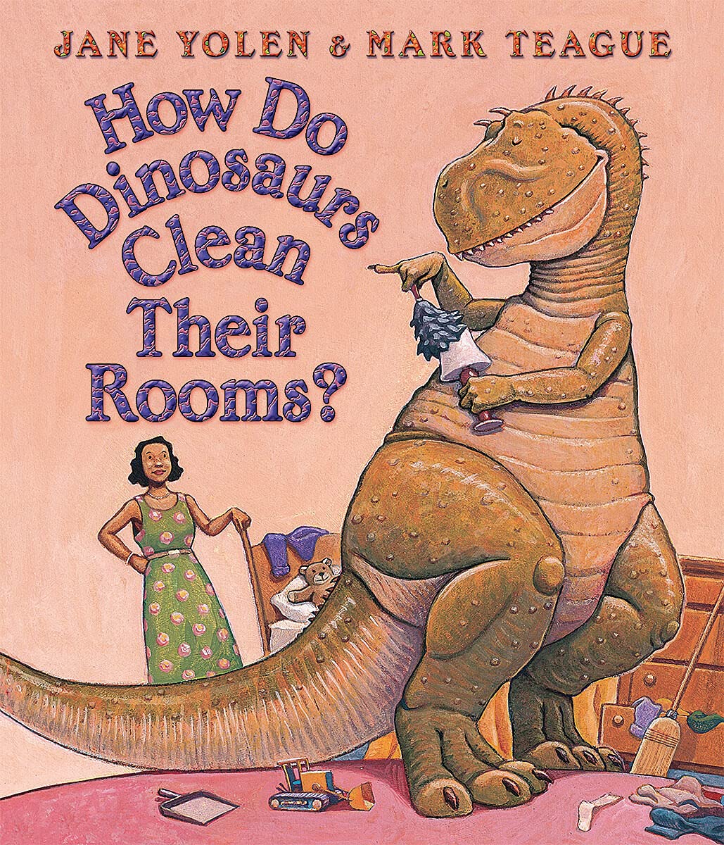 How Do Dinosaurs Clean Their Room? - Board Book