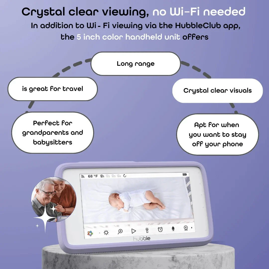 Hubble Connected - SkyVision AI Pro Baby Monitor - Image 3