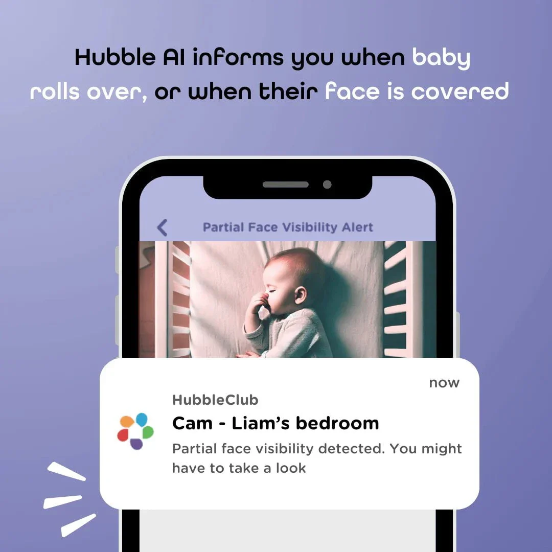Hubble Connected - SkyVision AI Pro Baby Monitor - Image 5