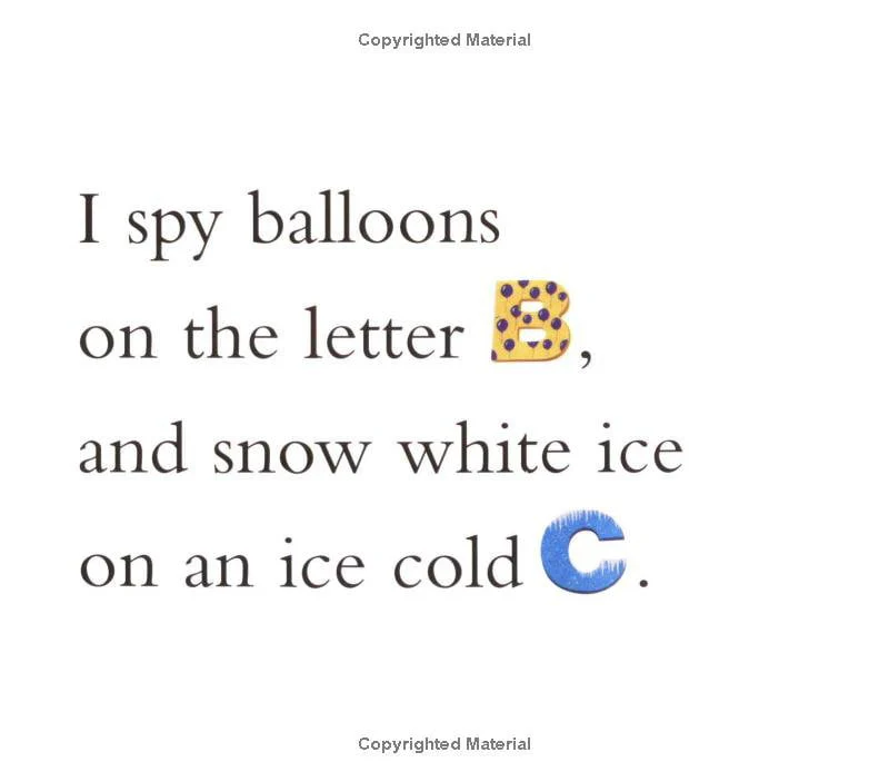 I Spy Little Letters - Board Book - Image 3