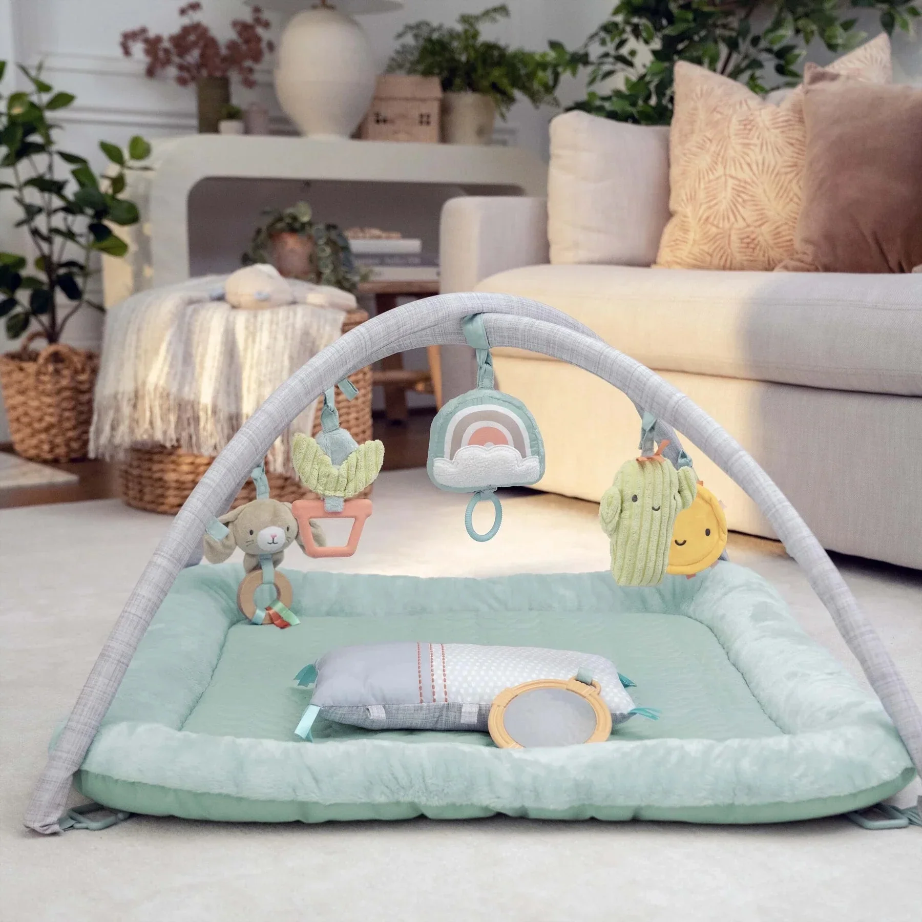 Ingenuity - Calm Springs Plush Activity Gym - Image 4