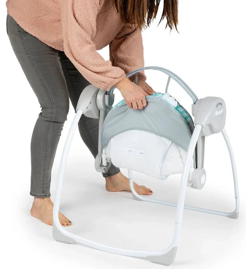 Ingenuity - Ity Swingity Swing Easy Fold Portable Swing (Goji) - Image 6