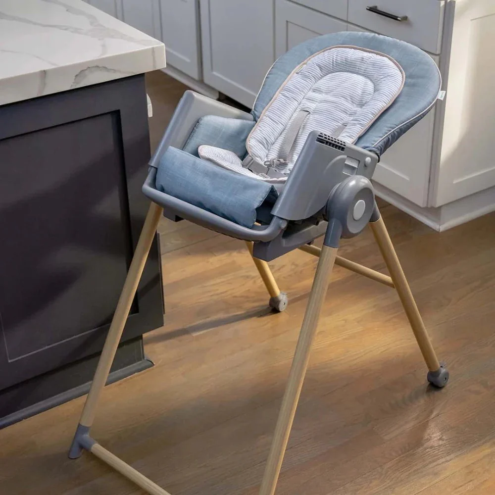 Ingenuity - Proper Positioner 7-in-1 Deluxe High Chair - Chambray - Image 3