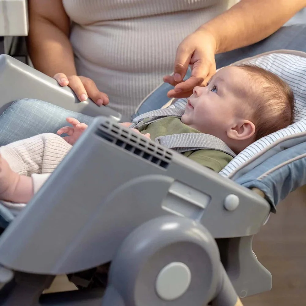 Ingenuity - Proper Positioner 7-in-1 Deluxe High Chair - Chambray - Image 4