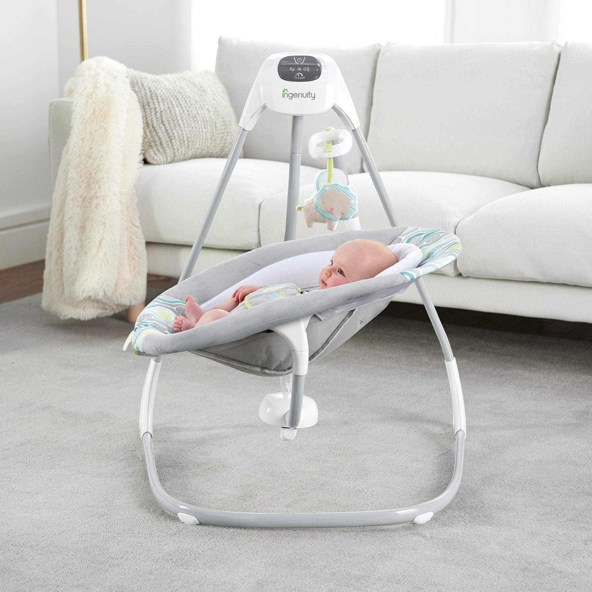 Ingenuity - Simple Comfort Cradling Swing (Everston) - Image 3