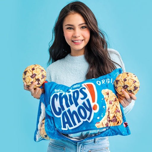 iscream - Chips Ahoy! Cookies Packaging Interactive Plush Pillow - Image 2