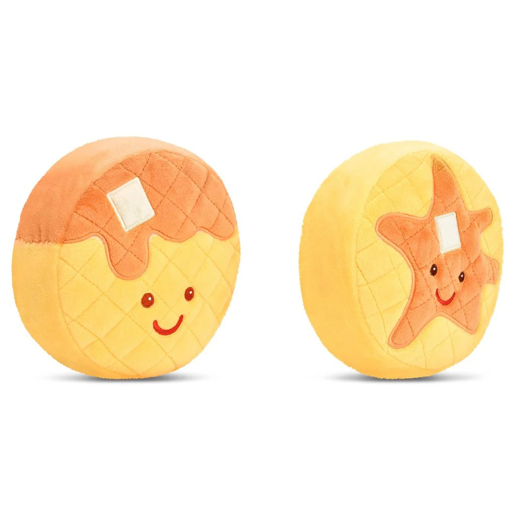 iscream -  Eggo Waffle  Packaging Interactive Plush Pillow - Image 4