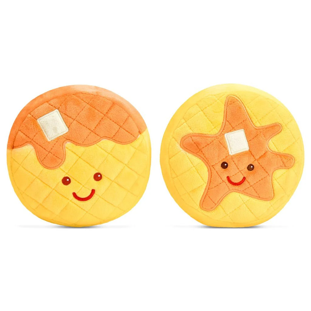 iscream -  Eggo Waffle  Packaging Interactive Plush Pillow - Image 5