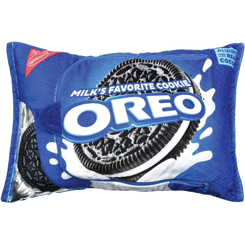 iscream - Oreo Cookies Packaging Interactive Plush Pillow - Image 3
