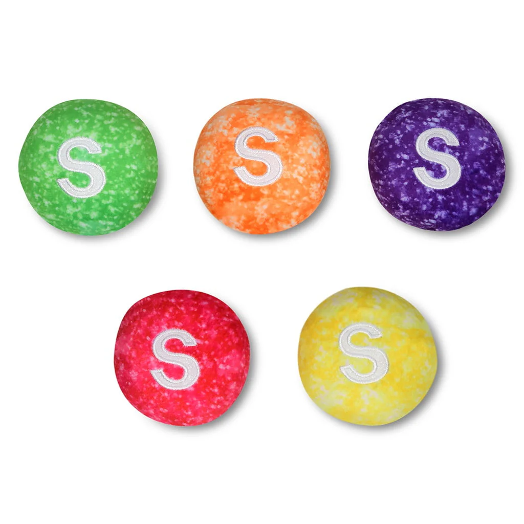 iscream - Sour Skittles Packaging Interactive Plush Pillow - Image 2