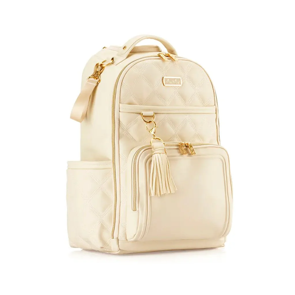 Itzy Ritzy - Boss Plus Backpack Diaper Bag - Milk and Honey - Image 5