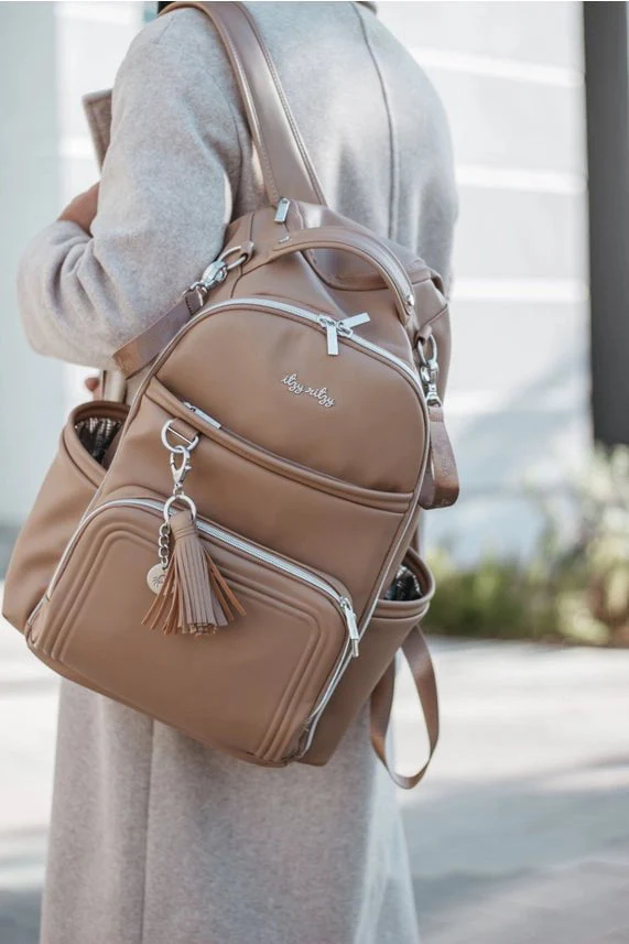 Itzy Ritzy - Chai Latte Boss Plus Backpack Diaper Bag - Image 2