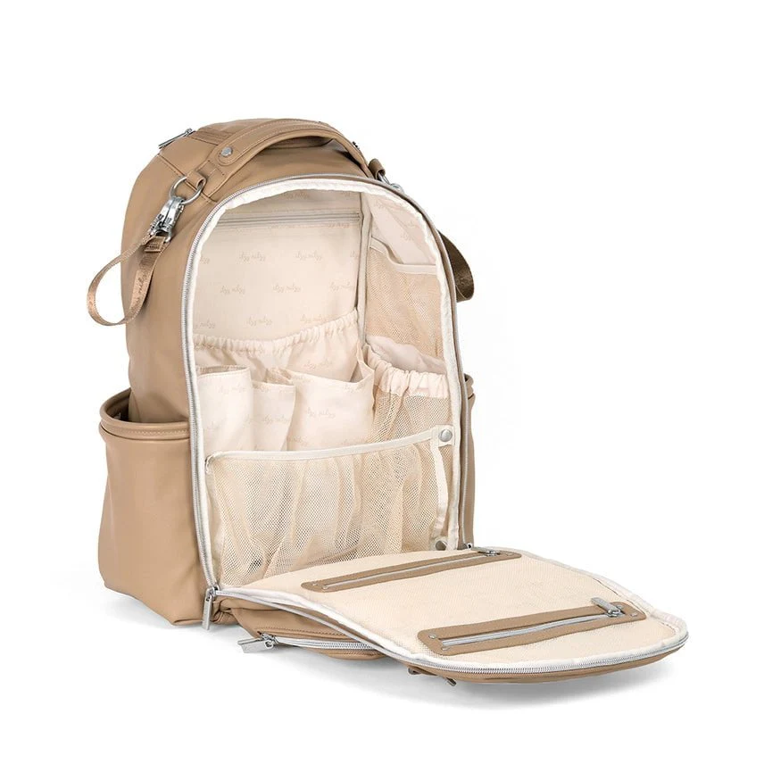 Itzy Ritzy - Chai Latte Boss Plus Backpack Diaper Bag - Image 4