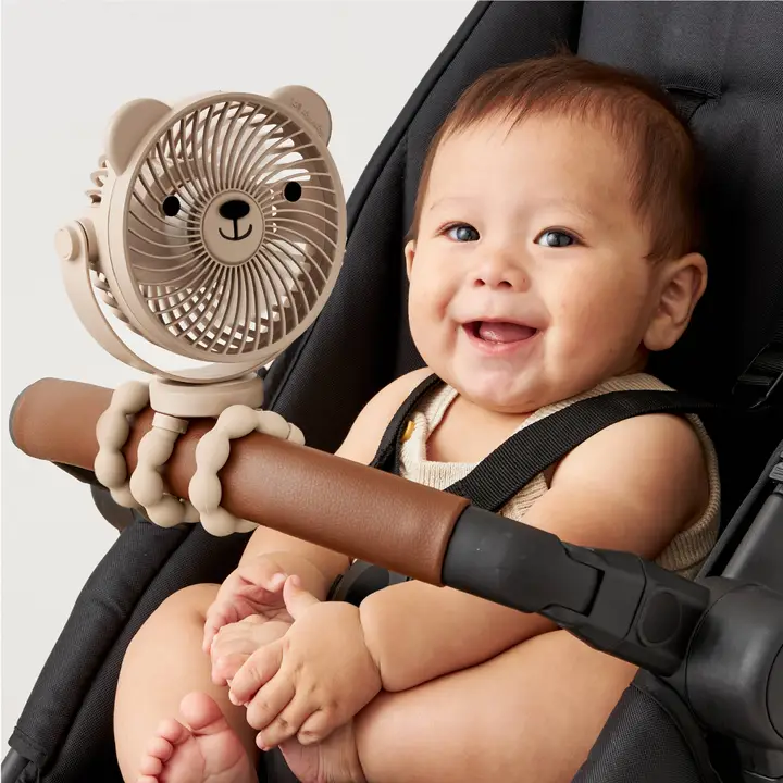 Itzy Ritzy - Itzy Breeze 3-Speed Stroller Fan - Image 3