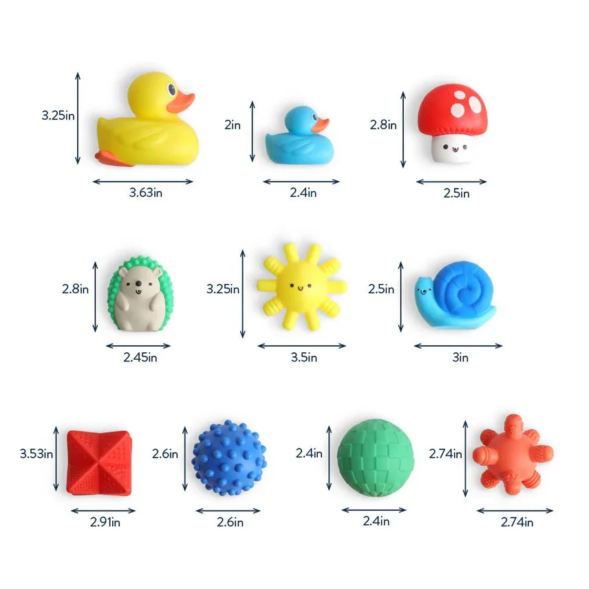 Itzy Ritzy - Itzy Splash Gift Set Soft Bath + Water Toys - Image 7