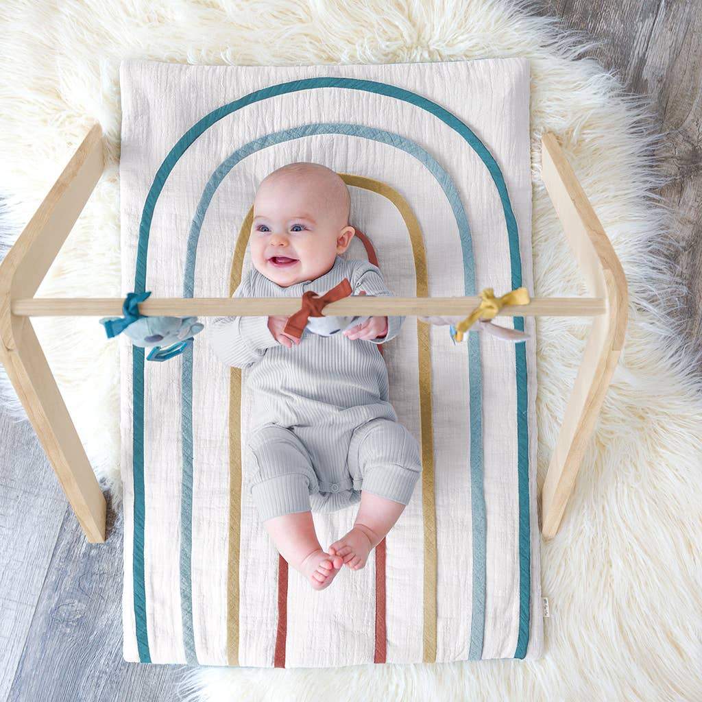 Itzy Ritzy - Ritzy Activity Gym Wooden Gym - Image 5