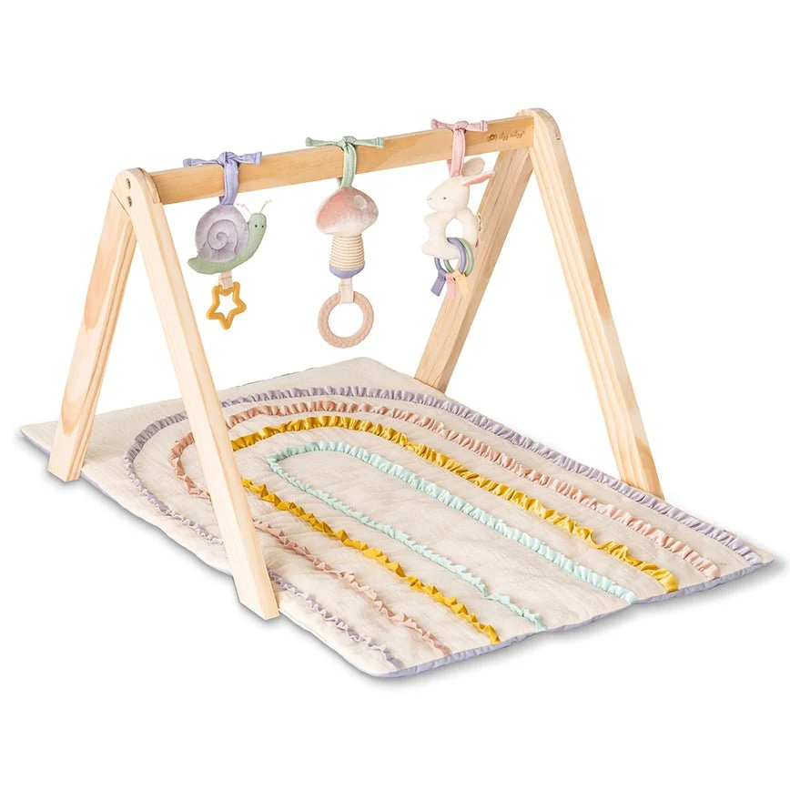 Itzy Ritzy - Ritzy Activity Gym Wooden Gym - Image 6