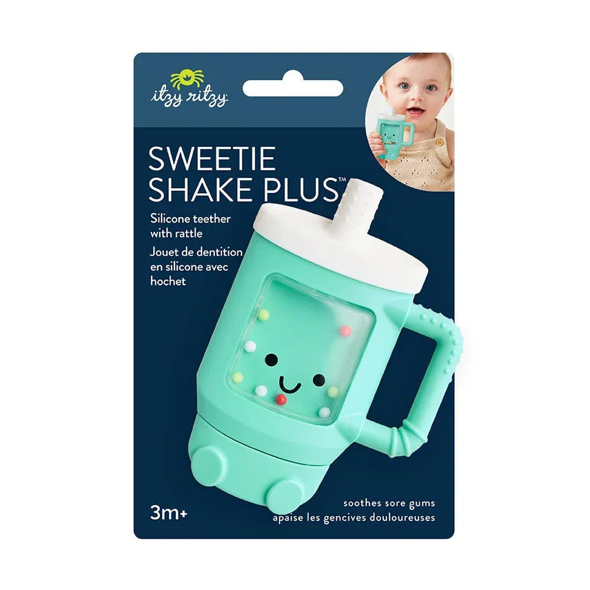 Itzy Ritzy - Sweetie Shake Plus - Teething + Rattle Toy - Image 5