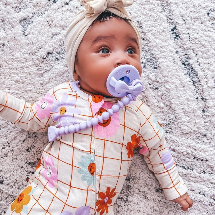 Itzy Ritzy - Sweetie Strap - Silicone Beaded Pacifier Clips - Image 6