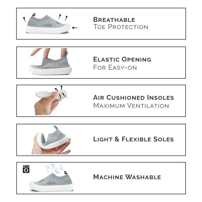 Jan & Jul - Graphic Knit Slip-On Shoes - Image 3