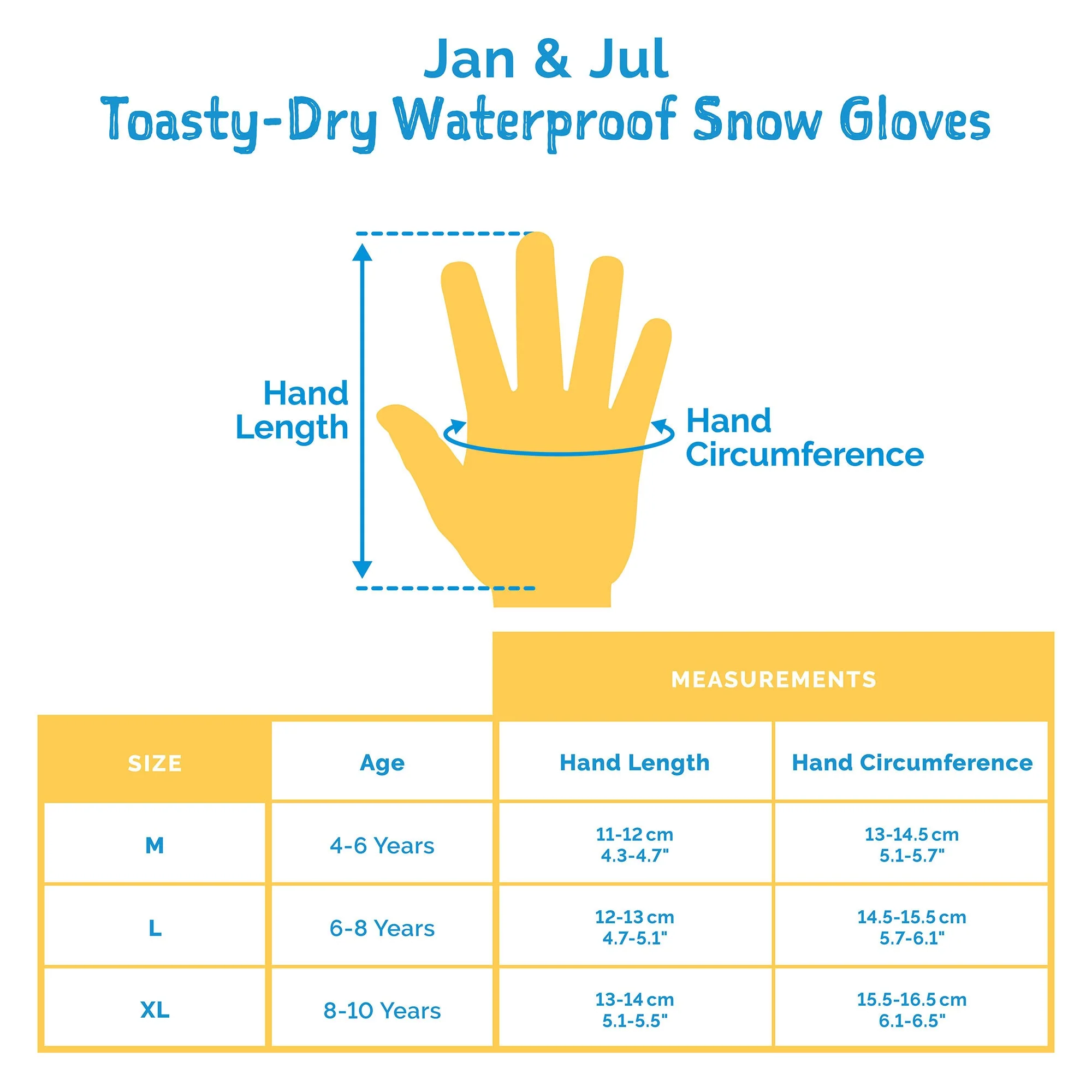 Jan & Jul - Toasty-Dry Waterproof Snow Gloves - Image 5