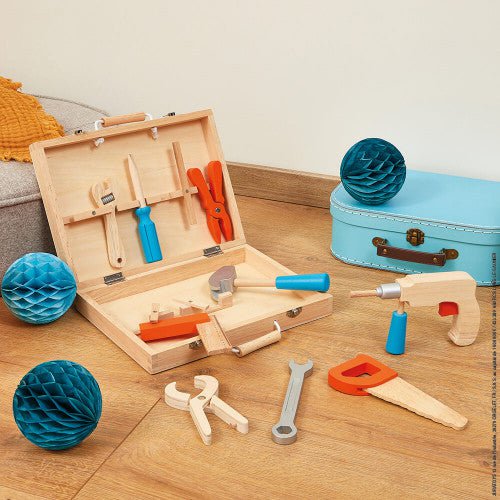 Viga - Premium Wooden Tool Box Set - Image 2