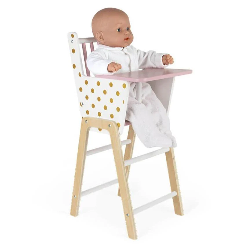 Janod - Candy Chic Doll High Chair - Image 5