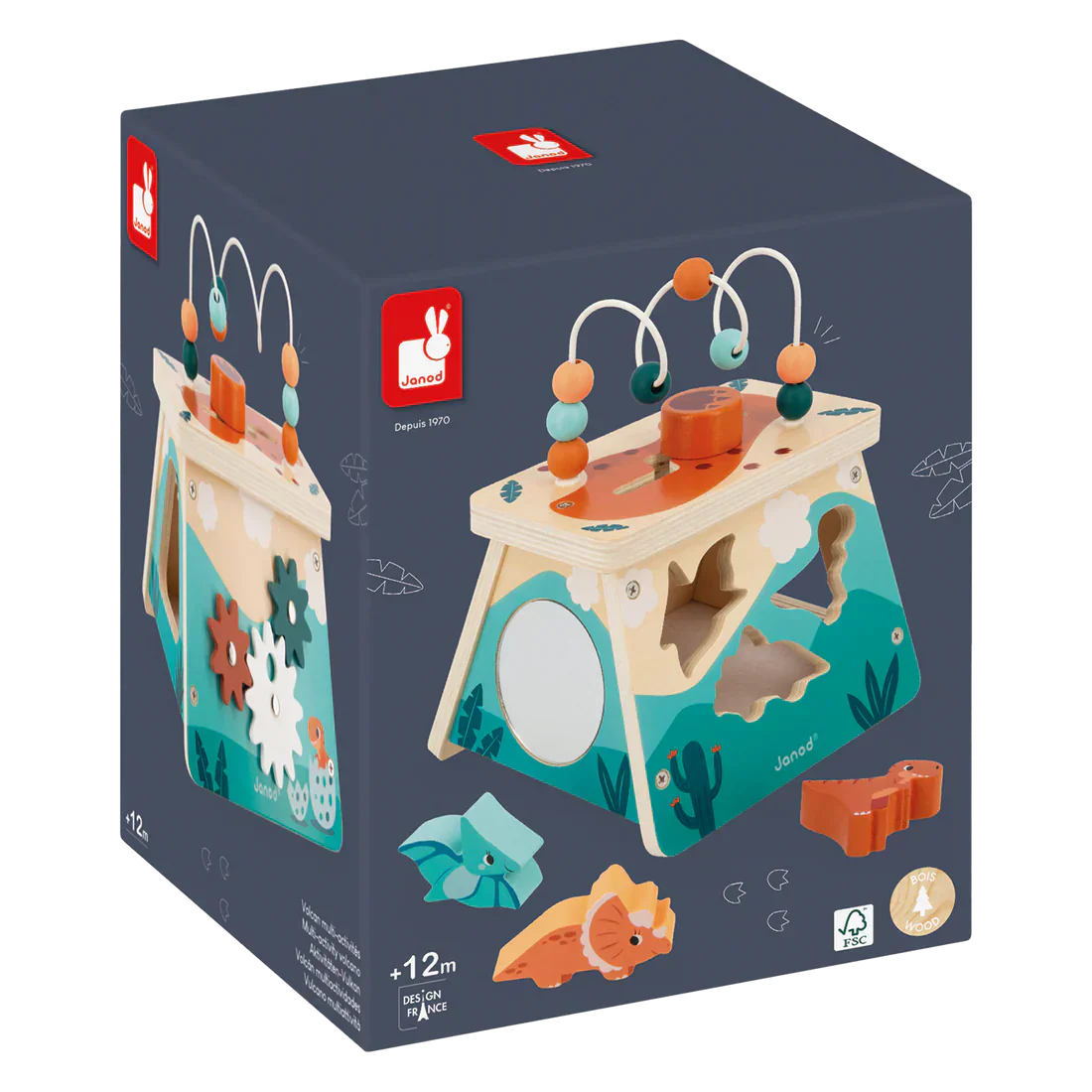 Janod - Dino Multi Activity Volcano