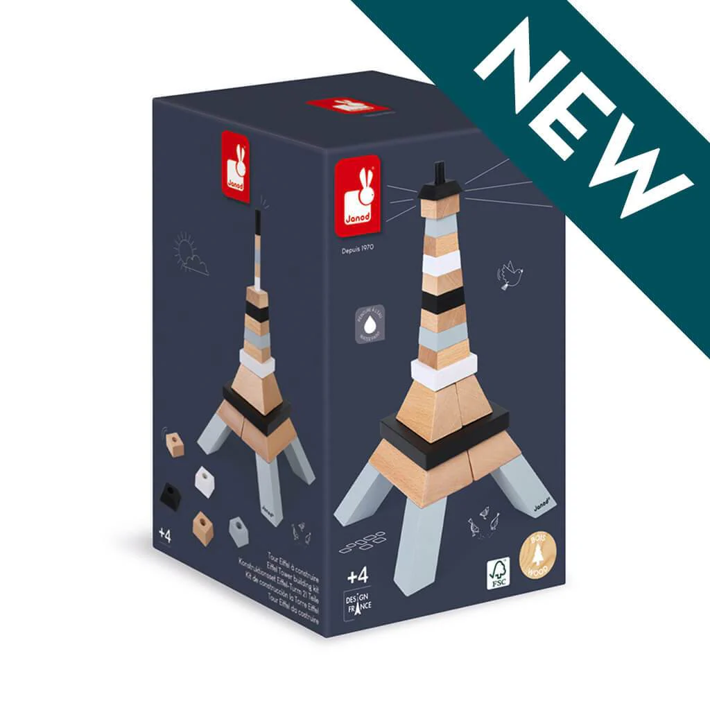 Janod - Eiffel Tower Building Kit 12" - Image 2