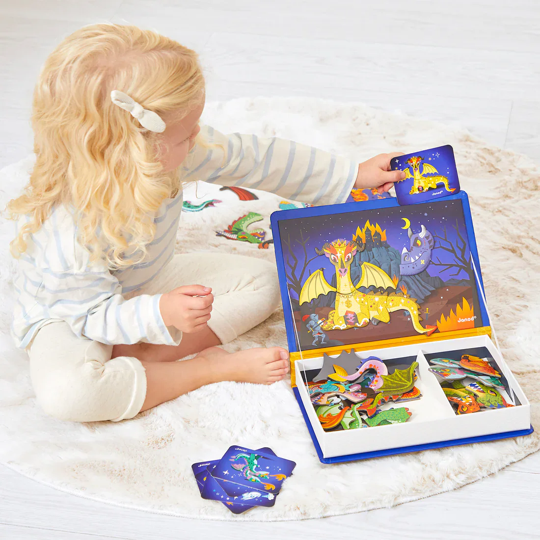 Janod - Magnetibook - Dragons - Image 6