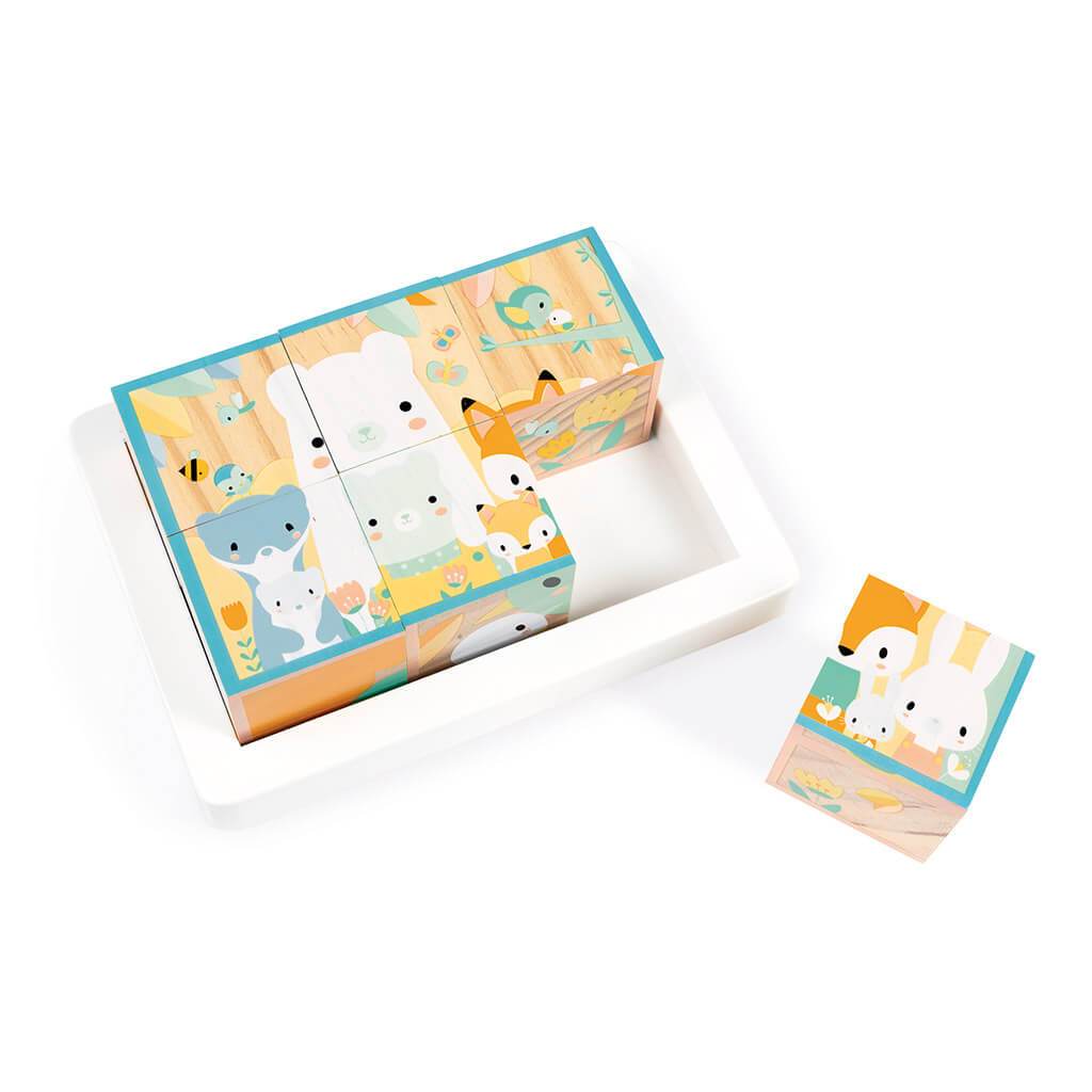 Janod - Pure 6-Block Tray - Image 2