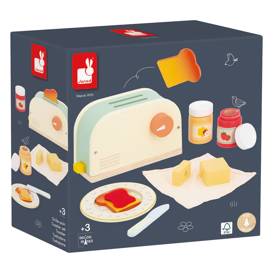 Janod - Toaster Set