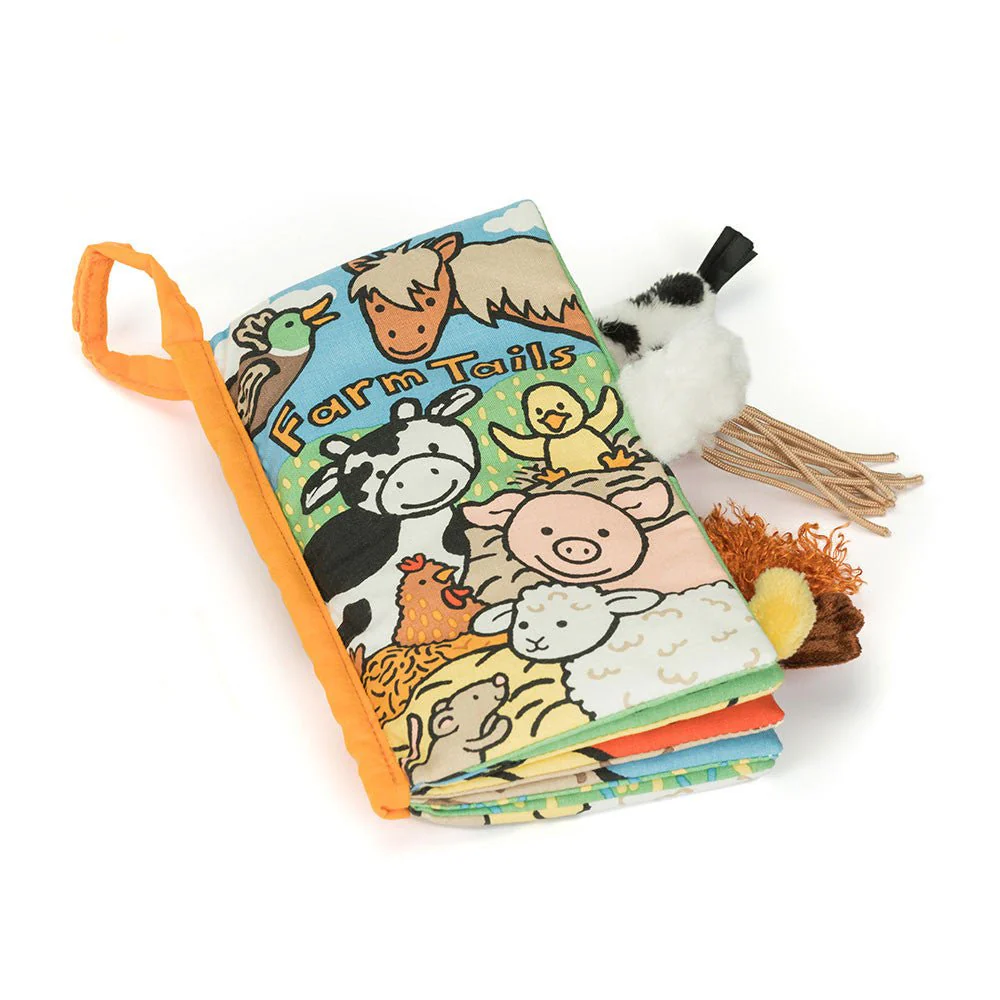 Jellycat - Farm Tails Touch-and-Feel Cloth Book - Image 4