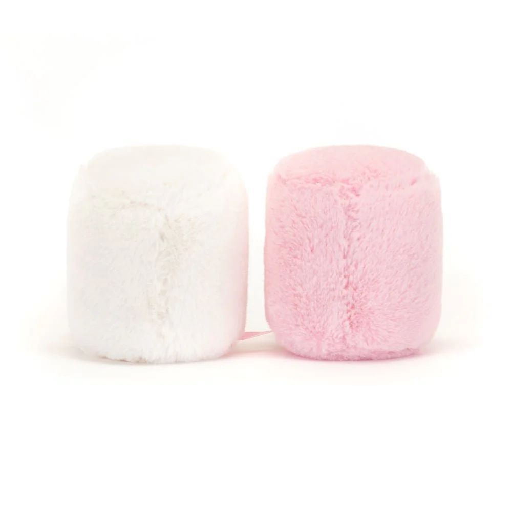 Jellycat - Amuseable Pink and White Marshmallows - Image 5
