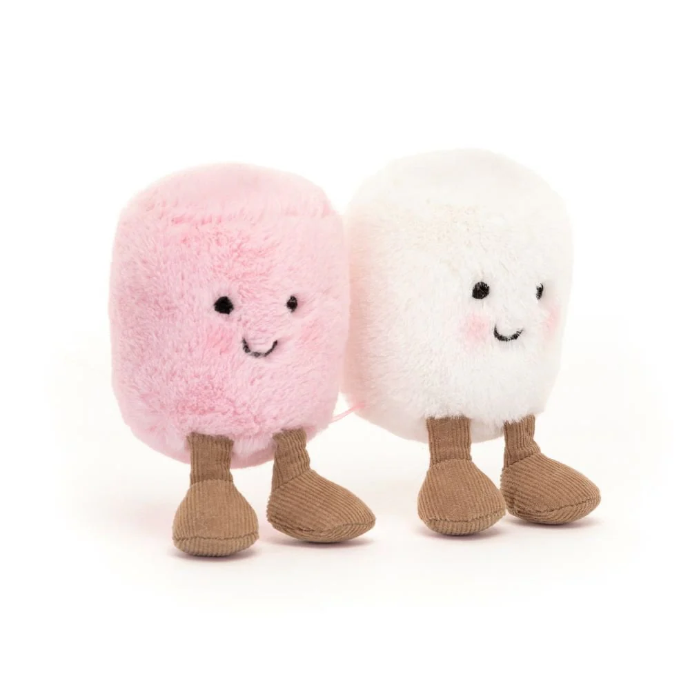 Jellycat - Amuseable Pink and White Marshmallows - Image 6