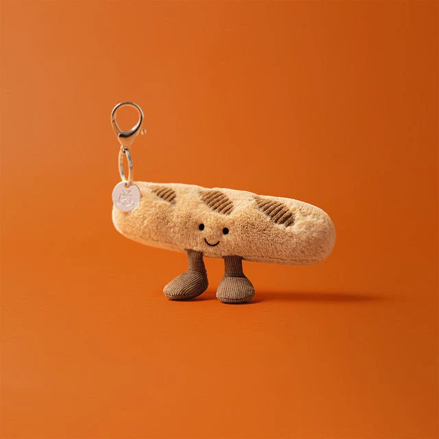 Jellycat - Amuseables Baguette Bag Charm - Image 5