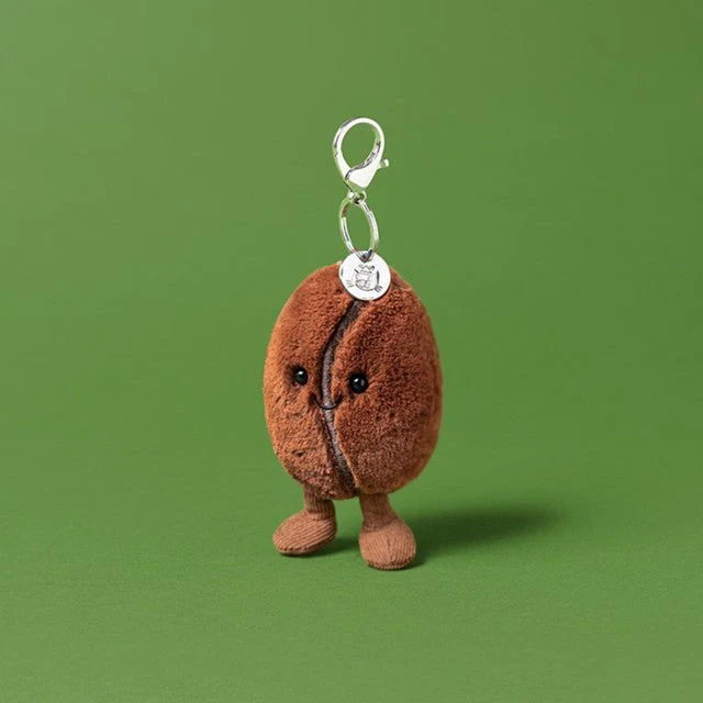 Jellycat - Amuseables Coffee Bean Bag Charm - Image 5