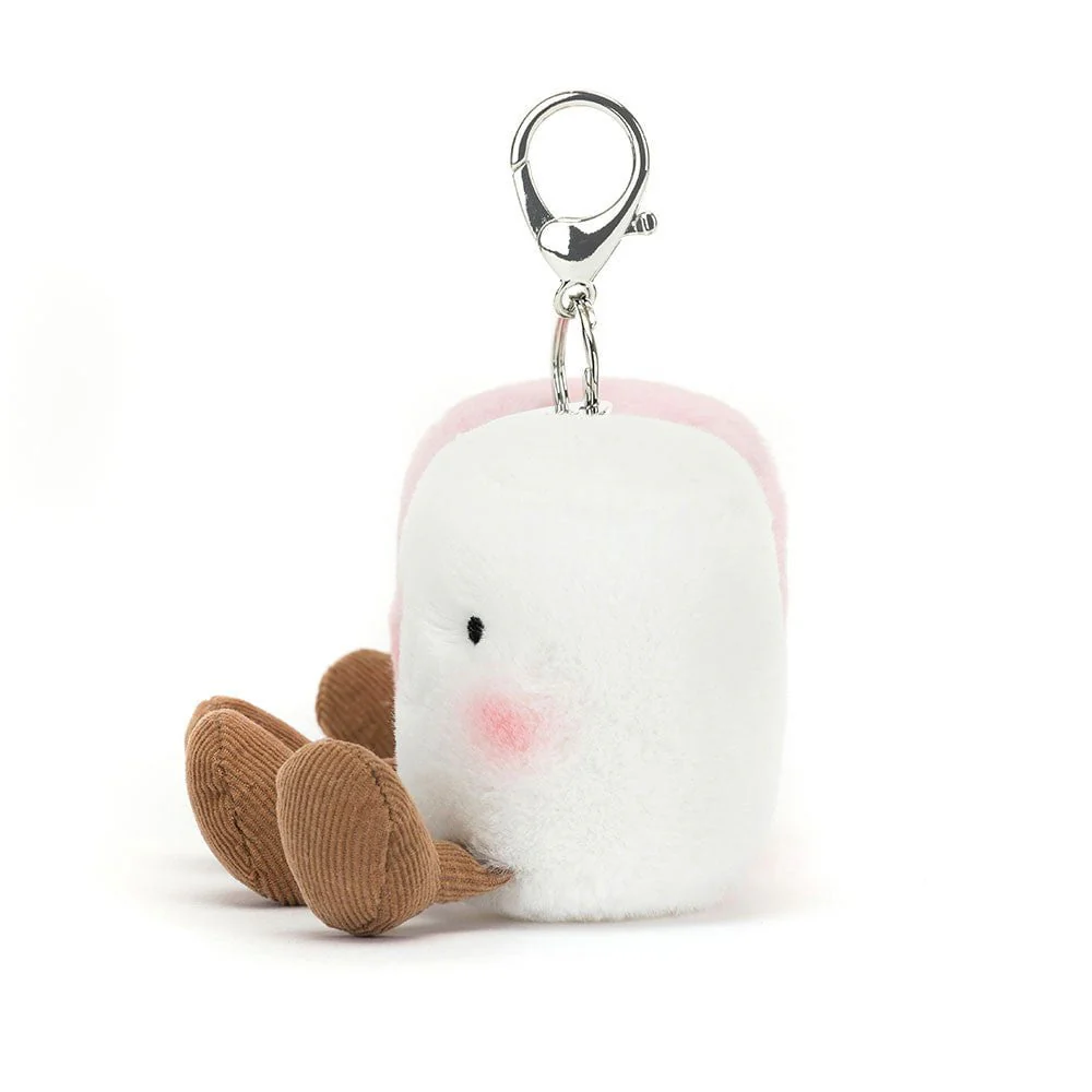 Jellycat - Amuseables Pair of Marshmallows Bag Charm - Image 2