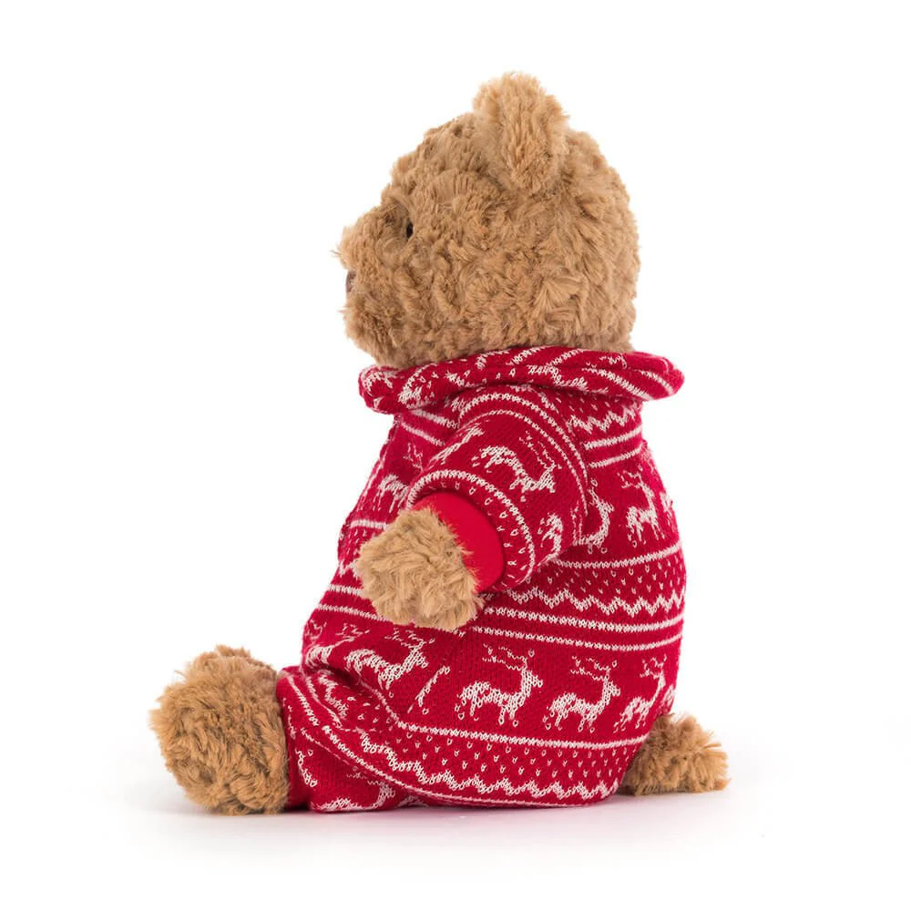 Jellycat - Bartholomew Bear Winter Pajamas - Image 2