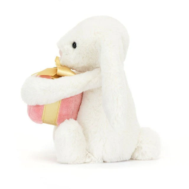 Jellycat - Bashful Bunny With Present - Image 2