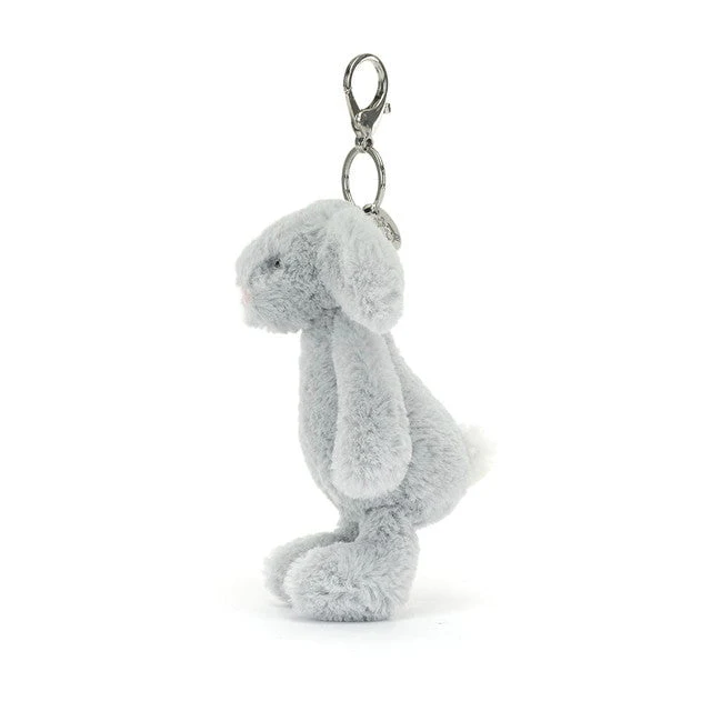 Jellycat - Bashful Silver Bunny Bag Charm - Image 3