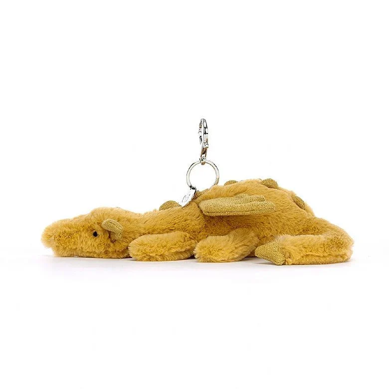 Jellycat - Golden Dragon Bag Charm - Image 2
