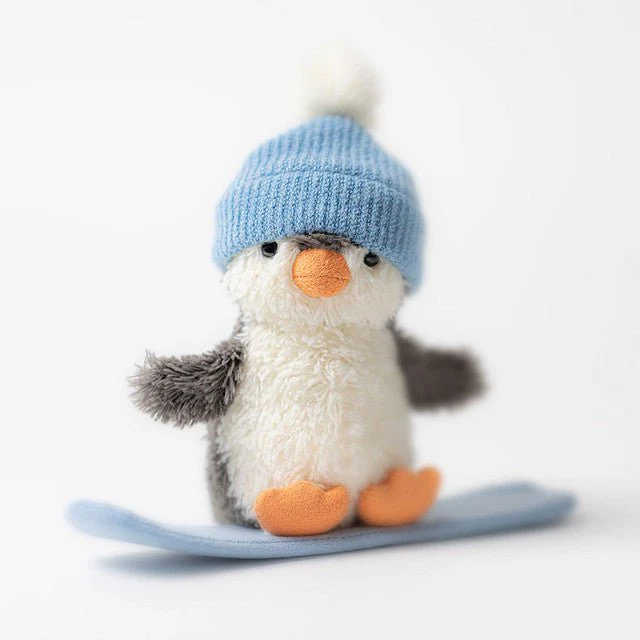 Jellycat - Peanut Penguin Snowboarding Small - Image 3