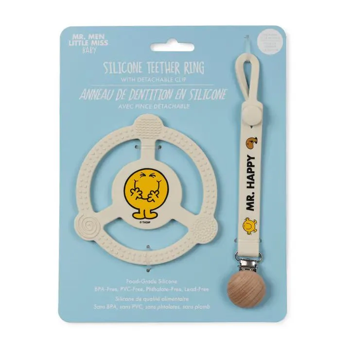 JuJuBe - Silicone Teether Ring W/ Detachable Clip - Image 5