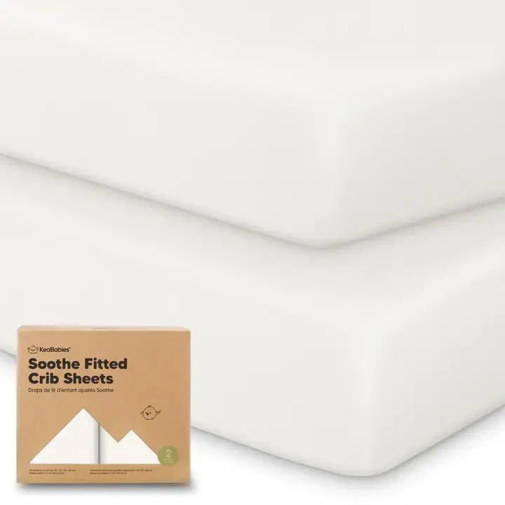 Kea Babies - 2-pack Organic Cotton Fitted Crib Sheet