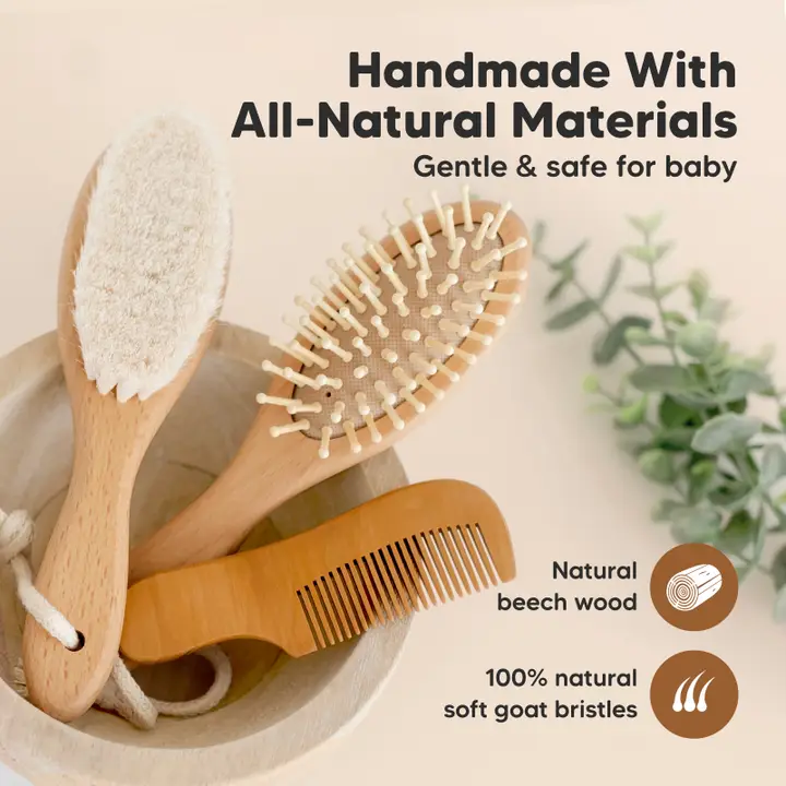 Kea Babies - Baby Hair Brush and Comb Set - Image 4
