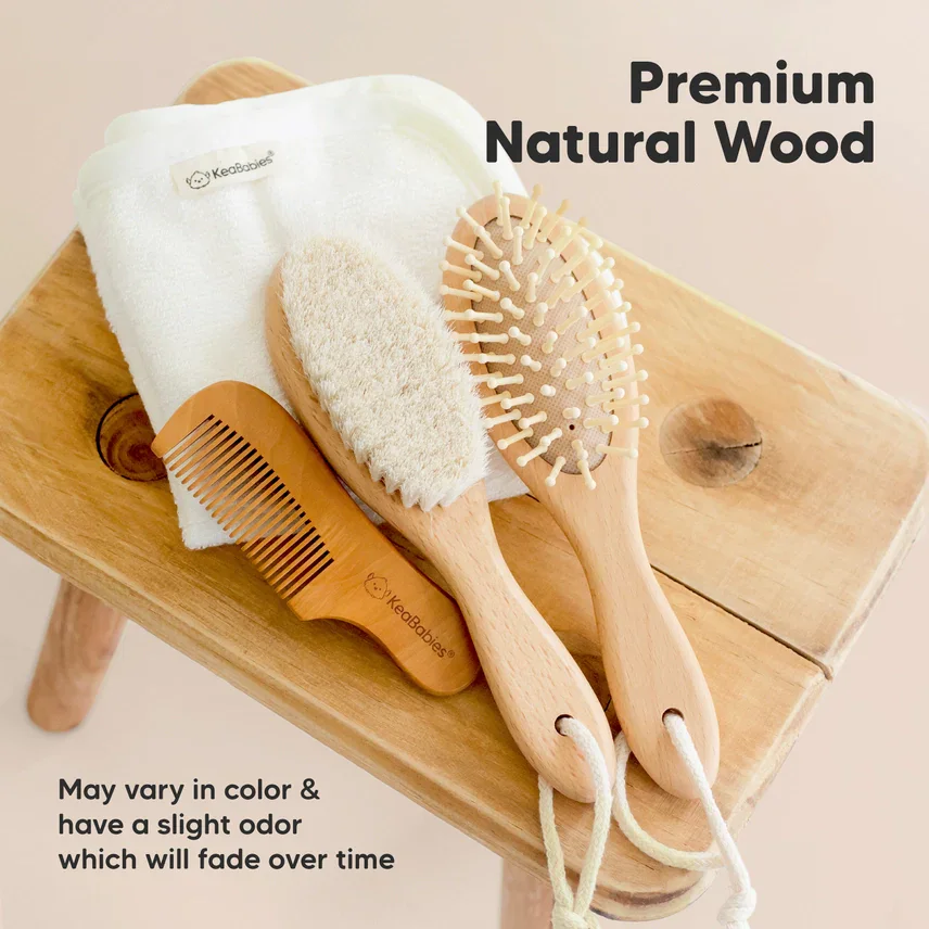 Kea Babies - Baby Hair Brush and Comb Set - Image 7